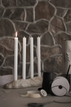 Advent Candle Holders^DBKD Base advent candle holder, Beige