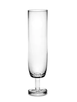 Champagne Glasses^Serax Base basic champagne flute, 21 cl Transparent