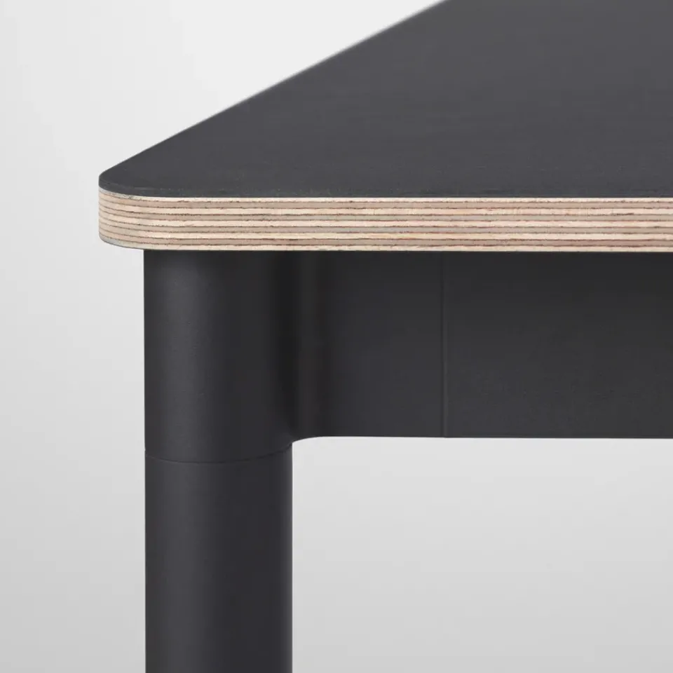 Dining Tables^Muuto Base dining table, . plywood edge. 190x85cm White