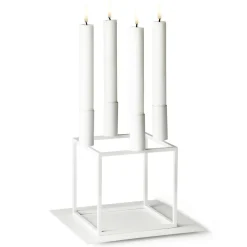 Candle Accessories^Audo Copenhagen Base for the Kubus 4 candle holder, White