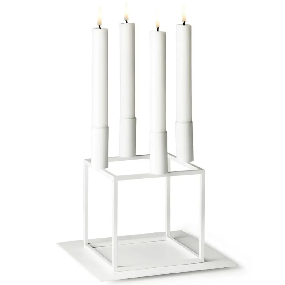 Candle Accessories^Audo Copenhagen Base for the Kubus 4 candle holder, White