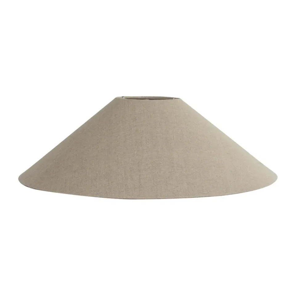 Lampshades^Watt & Veke Basic flat lamp shade Ø42 cm, Natural Beige