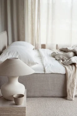 Lampshades^Watt & Veke Basic flat lamp shade Ø42 cm, Natural Beige