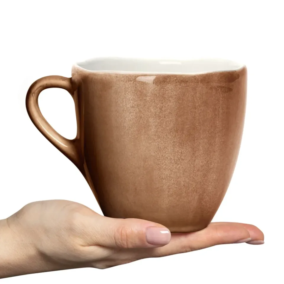 Teacups^Mateus Basic organic mug 60 cl, cinnamon Brown