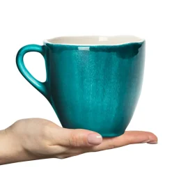 Discount Mateus Basic organic mug 60 cl, Ocean Turquoise