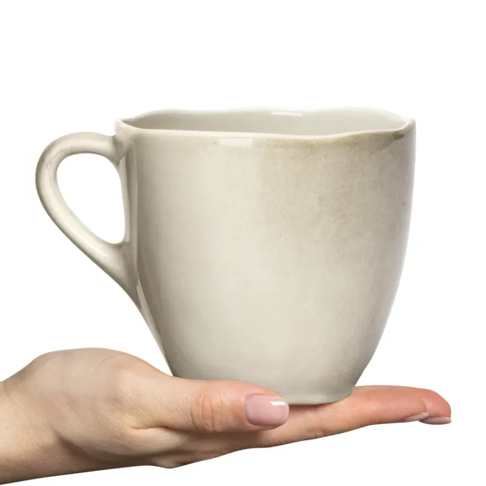 Teacups^Mateus Basic organic mug 60 cl, Sand Beige