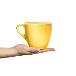 Teacups^Mateus Basic organic mug 60 cl, Yellow