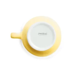 Teacups^Mateus Basic organic mug 60 cl, Yellow