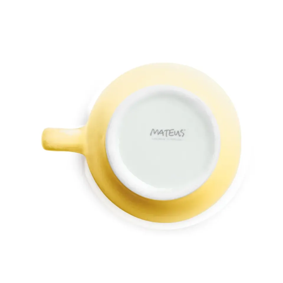 Teacups^Mateus Basic organic mug 60 cl, Yellow