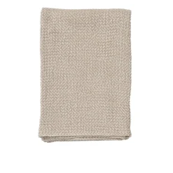 Best Klippan Yllefabrik Basket cotton blanket 130x180 cm, Beige