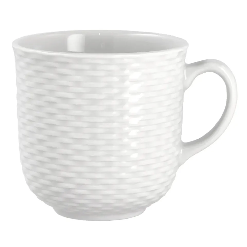 Online Pillivuyt Basket mug 37 cl, White