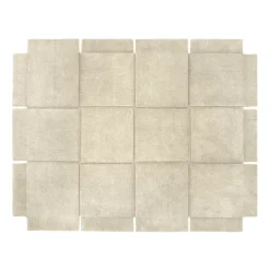 Woven Cotton Rugs^Design House Stockholm Basket Rug , 185x240 cm Beige