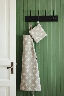 Aprons^Almedahls Basket XL apron, Natural taupe Beige