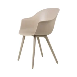 Balcony Furniture^GUBI Bat Dining Outdoor chair, New Beige