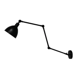 Bedside Lamps^By Rydéns Bazar wall lamp, Sand Black