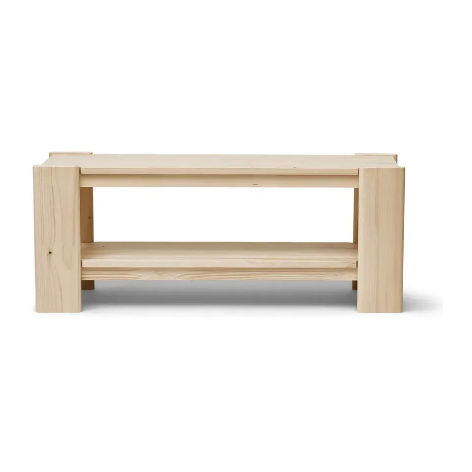 New Form & Refine Beam bench 112 cm, Pinewood Beige