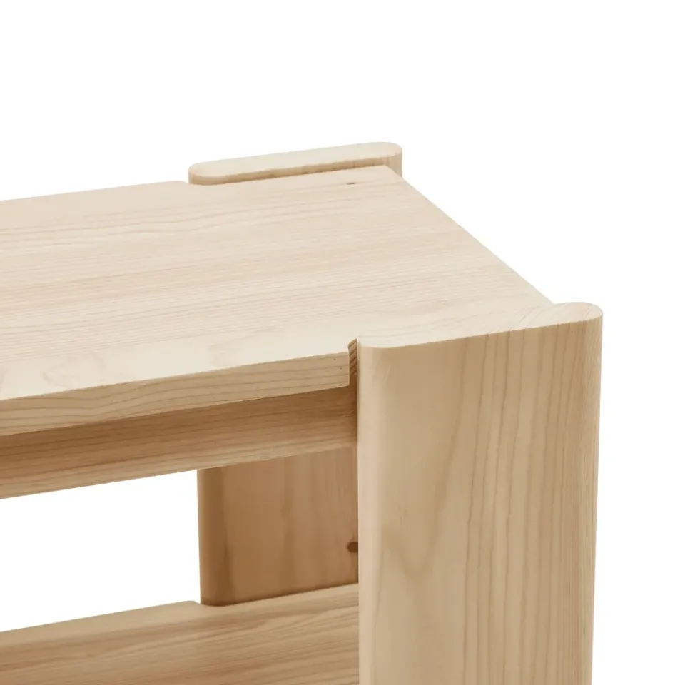 New Form & Refine Beam bench 112 cm, Pinewood Beige