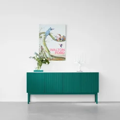 Discount A2 Beam side table, lacquer, base White