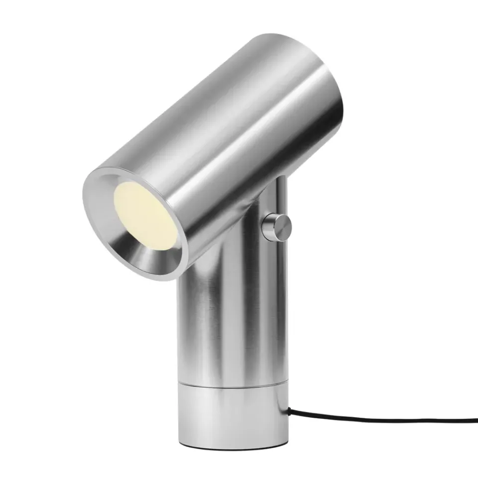 Discount Muuto Beam table lamp 45,4 cm, Polished aluminium Silver-coloured