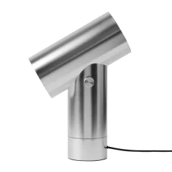Discount Muuto Beam table lamp 45,4 cm, Polished aluminium Silver-coloured