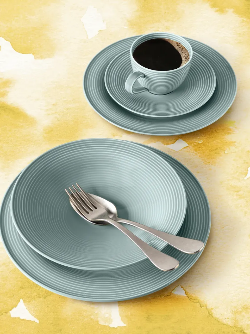Table Settings & Starter Sets^Seltmann Weiden Beat service set 30 pieces, Arctic Blue