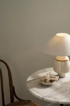 Lamp Bases^Watt & Veke Becky lamp base Ø15x30 cm, -mustard White