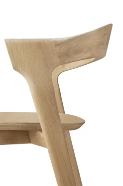 Bar Stools^Ethnicraft Beech bar stool, Lacquered oak, 75 cm Beige
