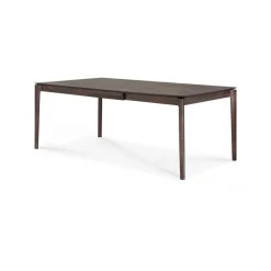 Dining Tables^Ethnicraft Beech extendable dining table, -lacquered oak, 90x140/220 cm Brown