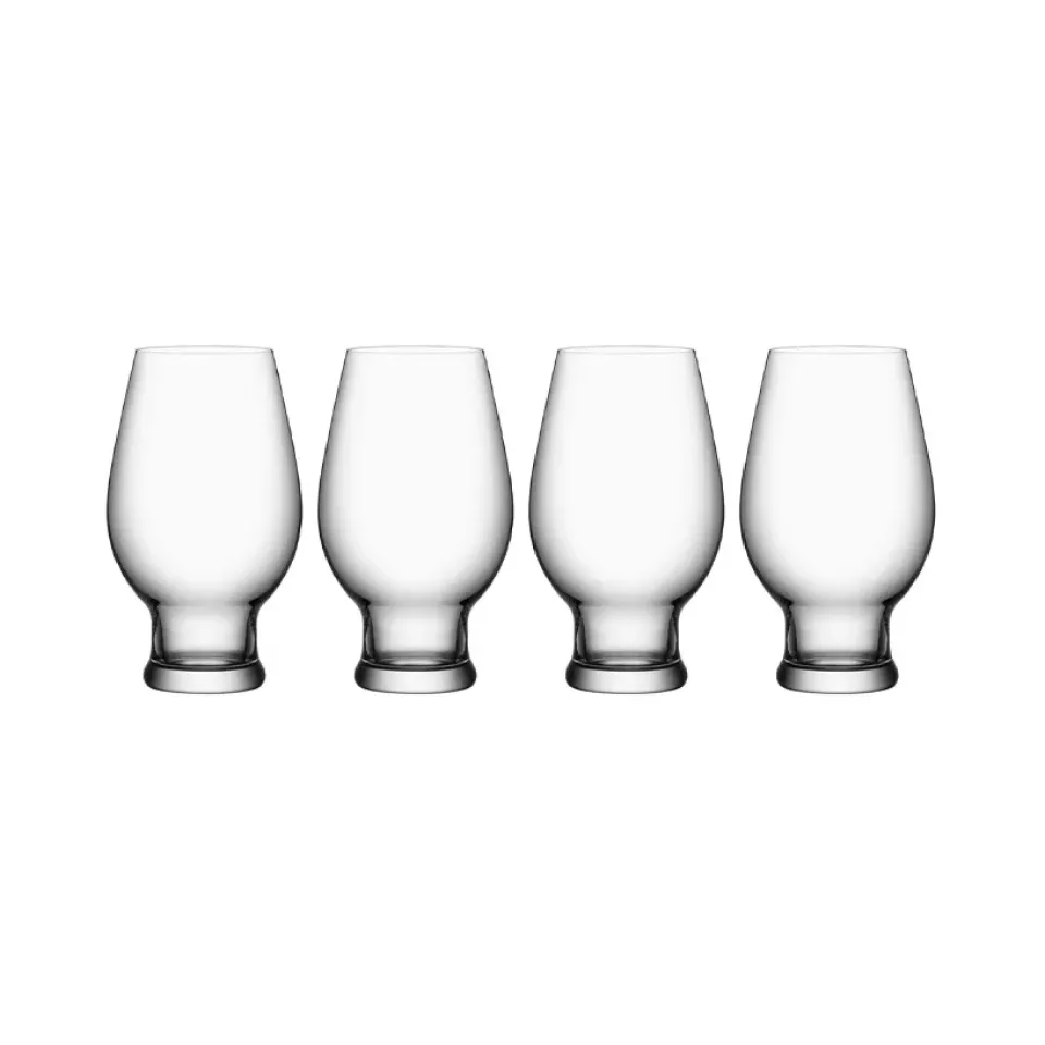Beer Glasses^Orrefors Beer IPA beer glass 4-pack, 47 cl Transparent