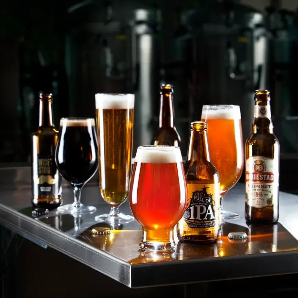 Beer Glasses^Orrefors Beer IPA beer glass 4-pack, 47 cl Transparent