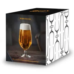 Beer Glasses^Orrefors Beer lager beer glass 4-pack, 60 cl Transparent