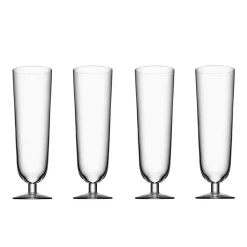 Beer Glasses^Orrefors Beer pils beer glass 4-pack, 47 cl Transparent