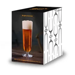 Beer Glasses^Orrefors Beer pils beer glass 4-pack, 47 cl Transparent
