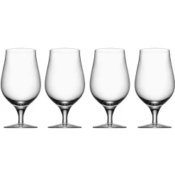 Orrefors Beer taster beer glass 4-pack, 4-pack Transparent