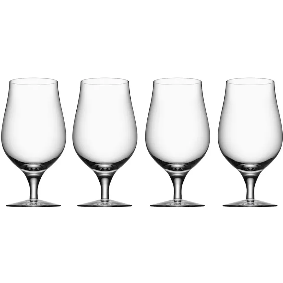 Orrefors Beer taster beer glass 4-pack, 4-pack Transparent