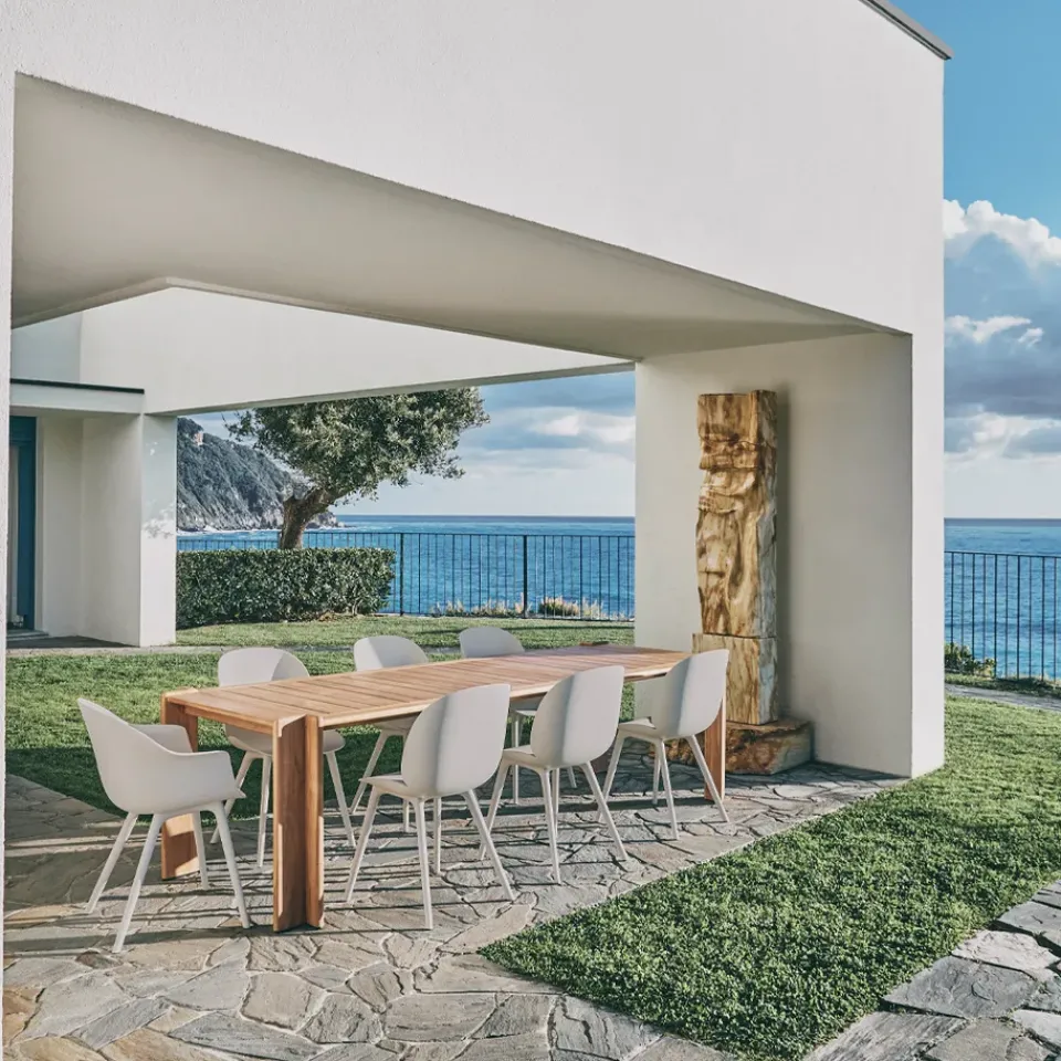 Best GUBI Beetle Dining Outdoor chair, New Beige