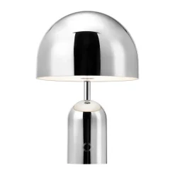 Desk & Table Lamps^Tom Dixon Bell Portable LED table lamp 28 cm, Silver Silver-coloured