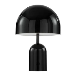 New Tom Dixon Bell Portable LED table lamp 28 cm, Black