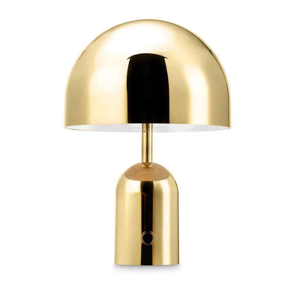 Desk Lamps|Children's Lamps^Tom Dixon Bell Portable table lamp, Gold Gold-coloured