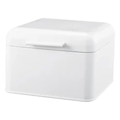Online Dorre Bella bread bin carbon steel 20x20 cm, White