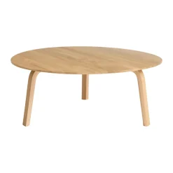 Coffee Tables^HAY Bella coffee table, Lacquered oak, Ø80x32 cm Beige