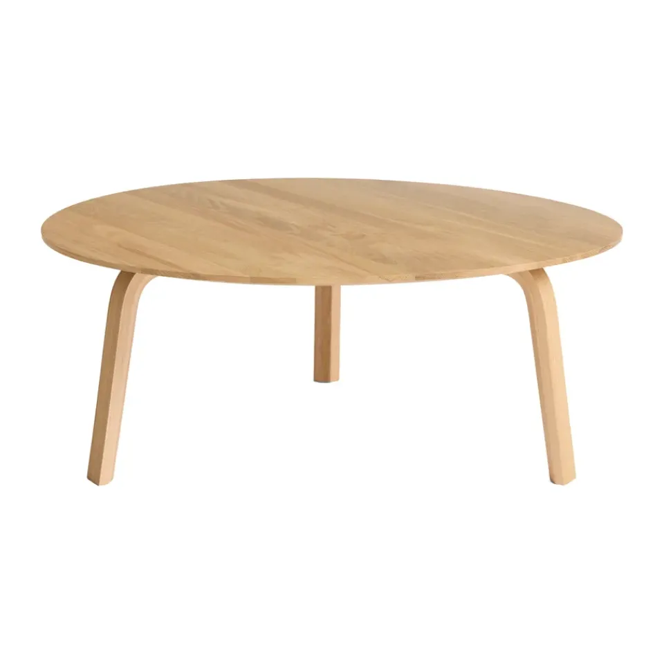 Coffee Tables^HAY Bella coffee table, Lacquered oak, Ø80x32 cm Beige
