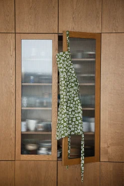 Aprons^Almedahls Belle Amie apron, Dark Green