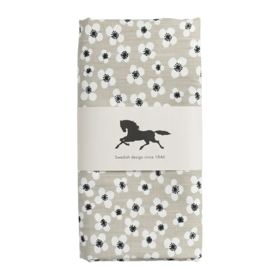 Best Almedahls Belle Amie oilcloth, , 145x220 cm Beige