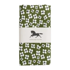 Oilcloths^Almedahls Belle Amie oilcloth, Dark , 145x220 cm Green