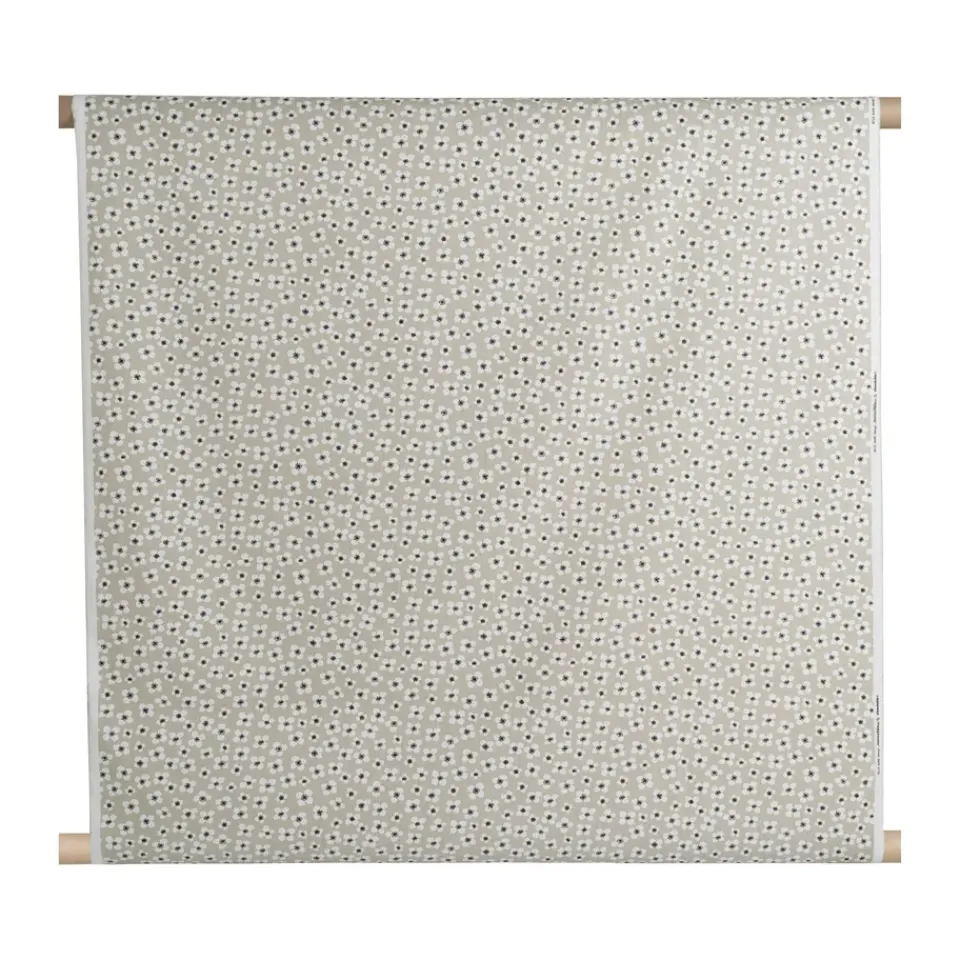 Oilcloths^Almedahls Belle Amie oilcloth fabric per metre, Beige