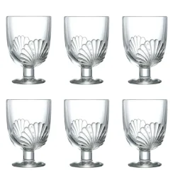 Wine Glasses^La Rochère Belle-ile wine glass 29 cl 6-pack, Transparent