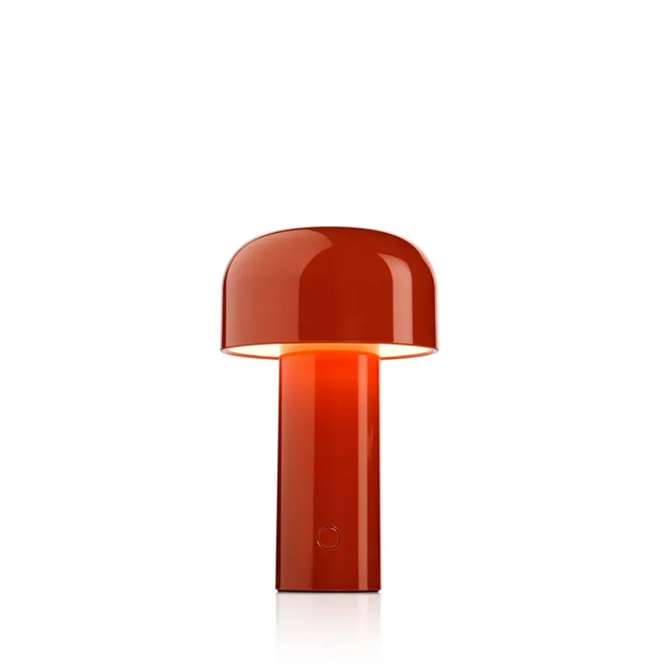 Window Lights|Portable Lighting^Flos Bellhop portable table lamp, Brick red Orange