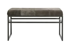 Benches^MUUBS Bench Bronx S 90 cm, Bronx suede Black