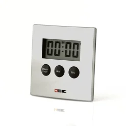 Thermometers & Timers^Bengt Ek Design Bengt Ek digital timer plastic, plastic with aluminum front Silver-coloured